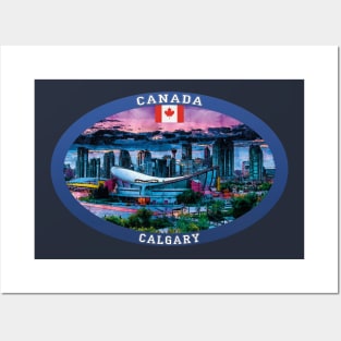 Calgary Canada Travel Posters and Art